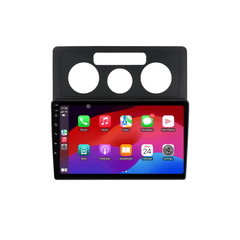 VW Caddy 04-10 - 10,1" radio met Apple CarPlay en Android Auto met touchscreen en bedieningselementen.