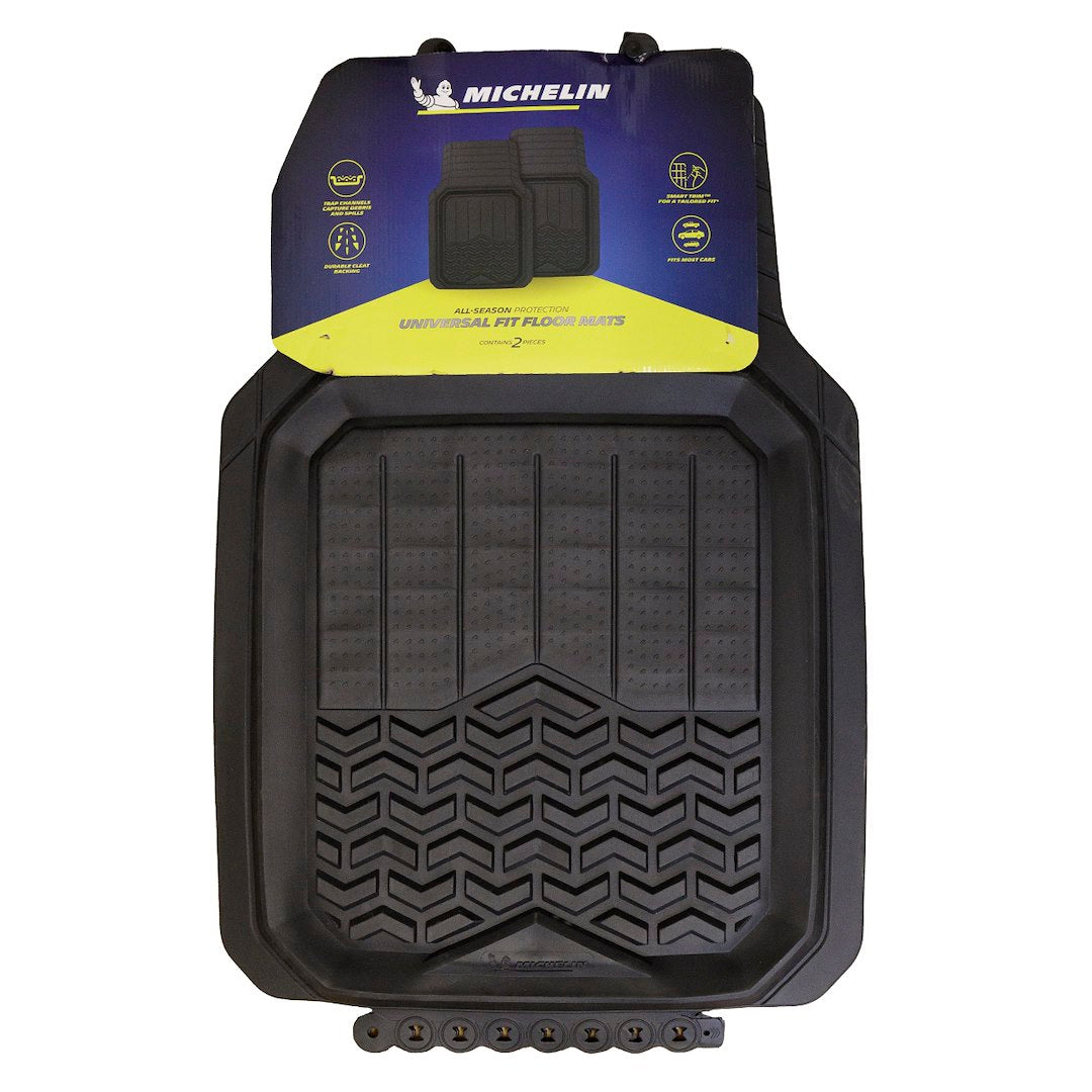 Tappetini in gomma Michelin per la parte anteriore dell’auto, 2 pezzi.