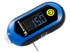 Misuratore digitale della pressione pneumatici con display LCD e torcia LED integrata