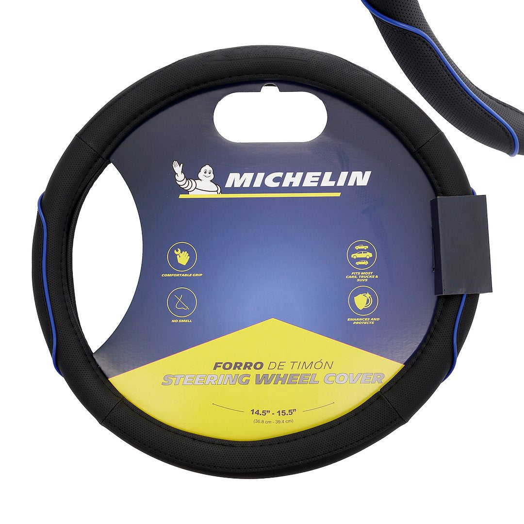 Coprivolante M 36,8-39,4 cm nero e blu